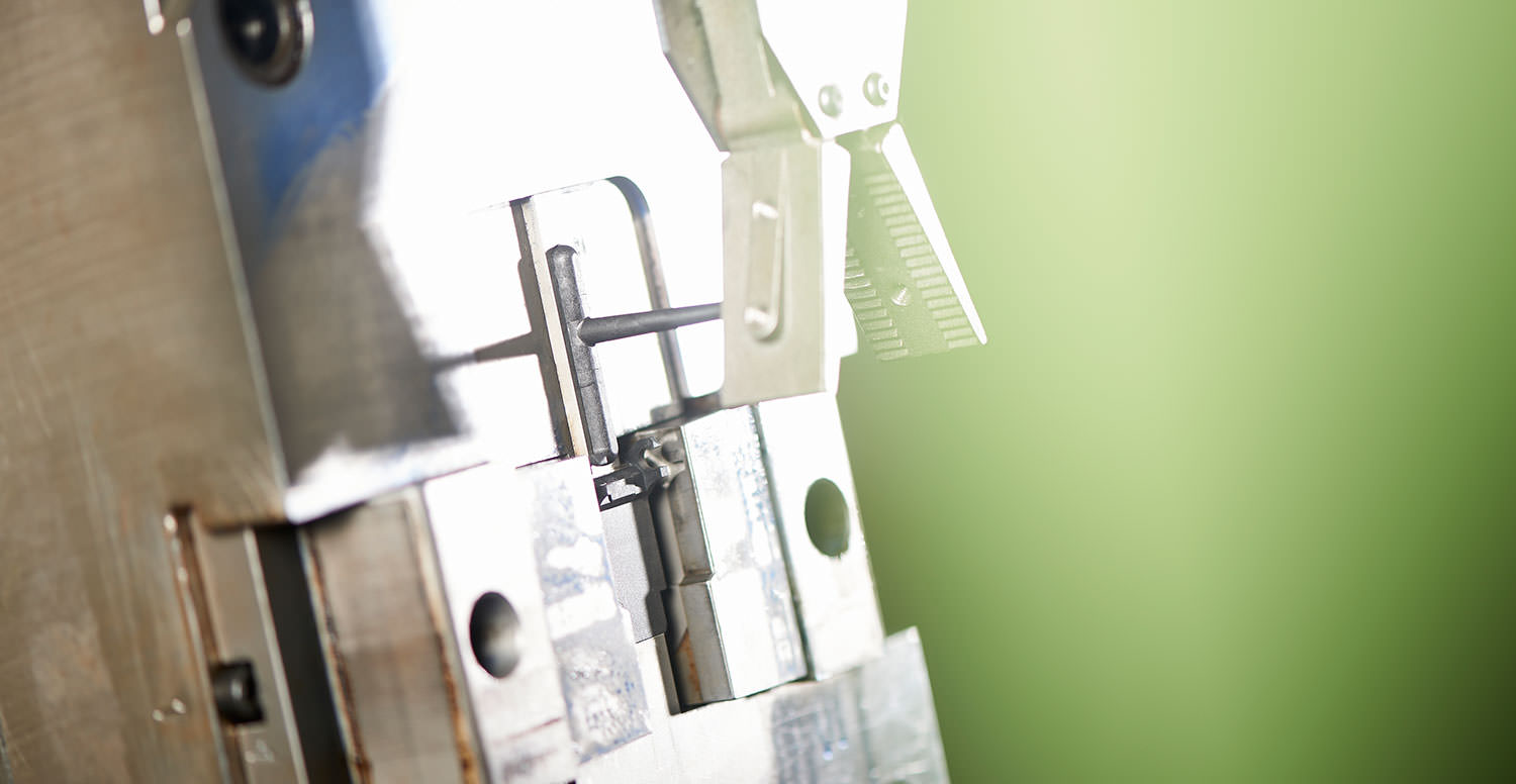 Detailaufnahme Maschine PURUS PLASTICS