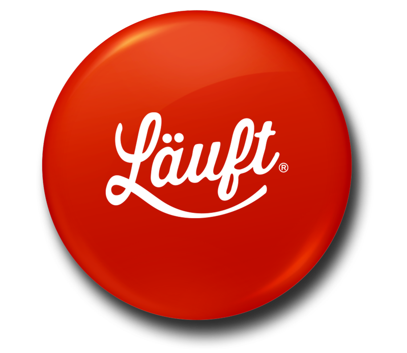 Läuft Button
