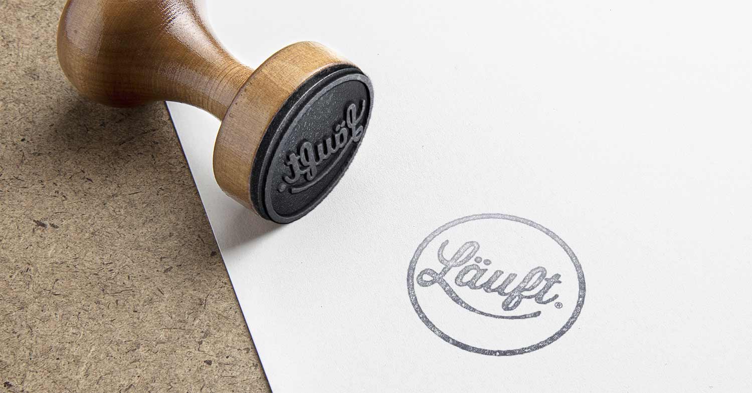 Lang Bräu Stempel