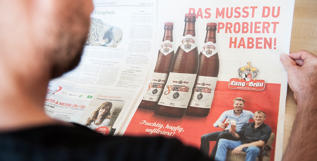 SuperAle Anzeige in der Frankenpost